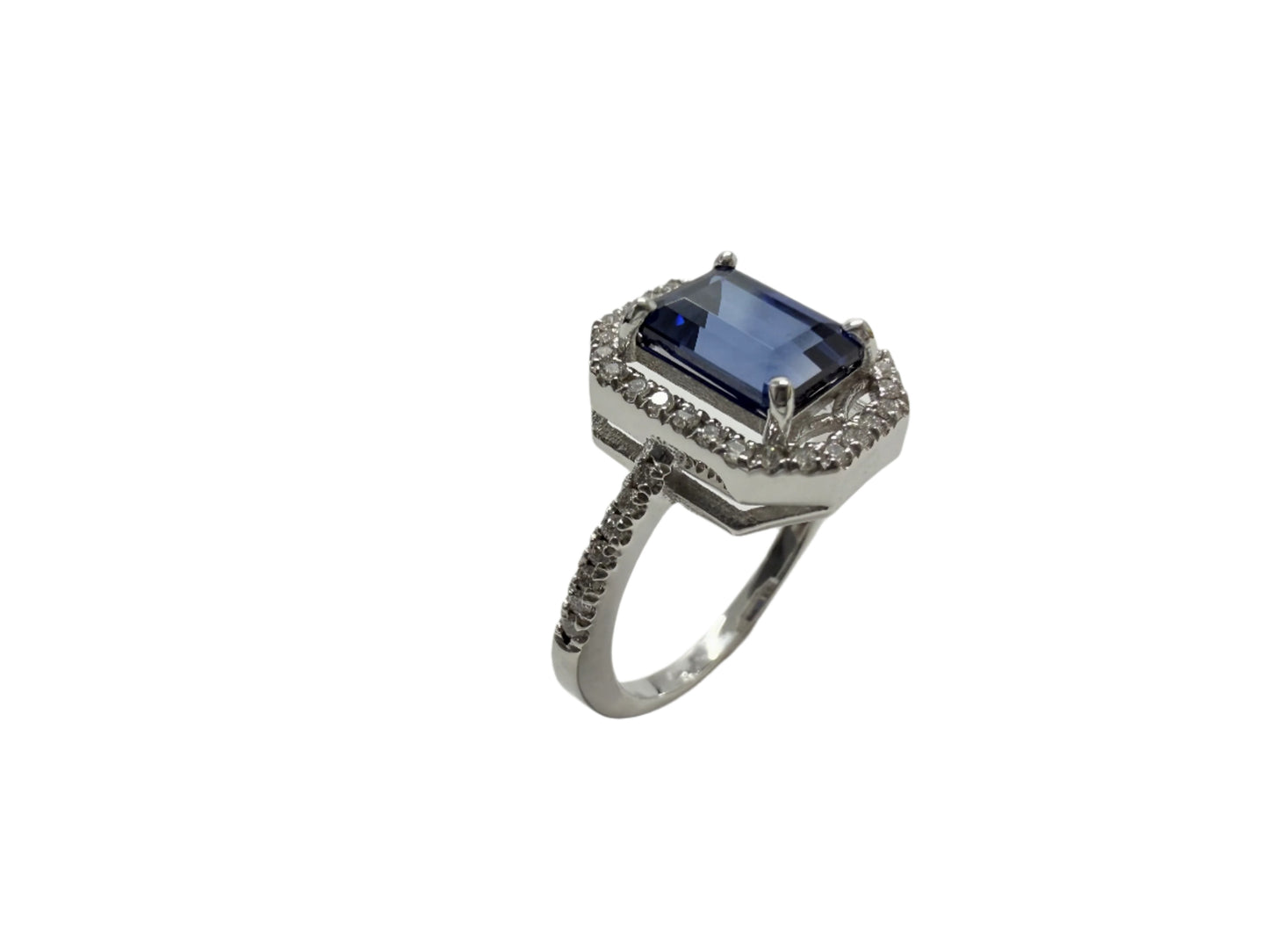 2.68 ctw Sapphire Diamond Ring