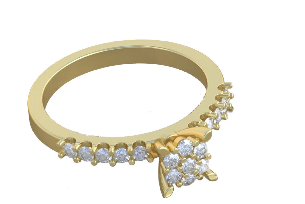 0.425 ctw Diamond Engagement Ring