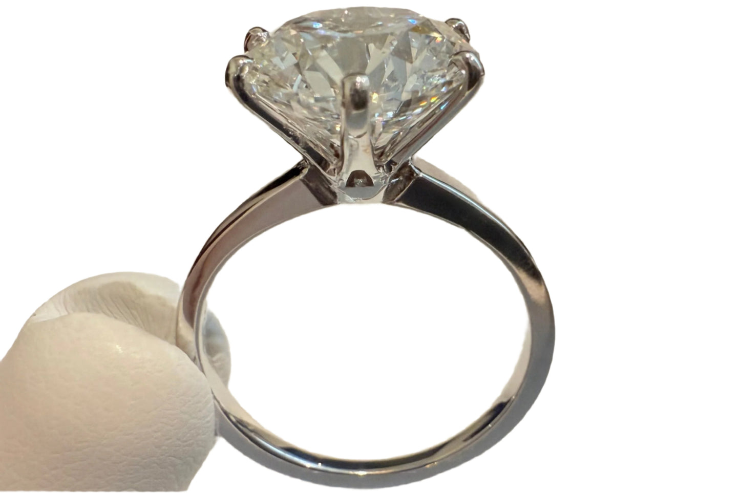 5.09 ct Solitaire Diamond Engagement Ring