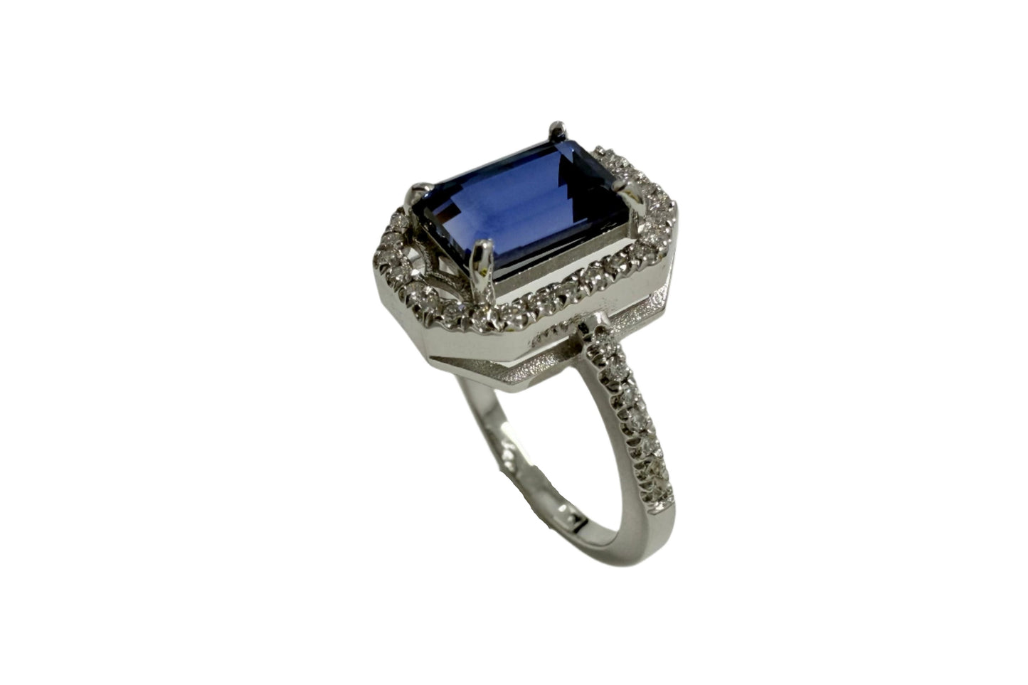 2.68 ctw Sapphire Diamond Ring