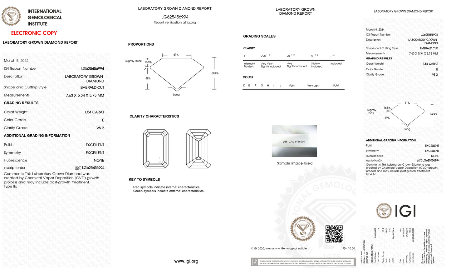 1.95 ctw Emerald Diamond Engagement Ring