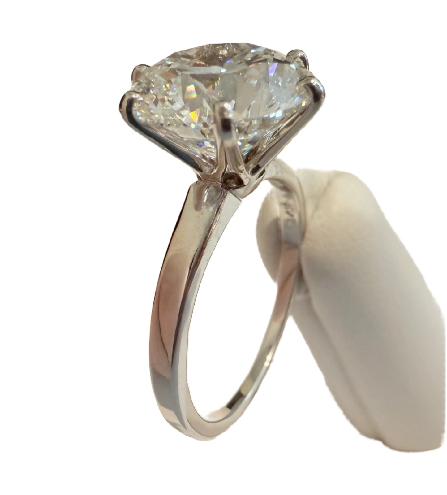 5.09 ct Solitaire Diamond Engagement Ring