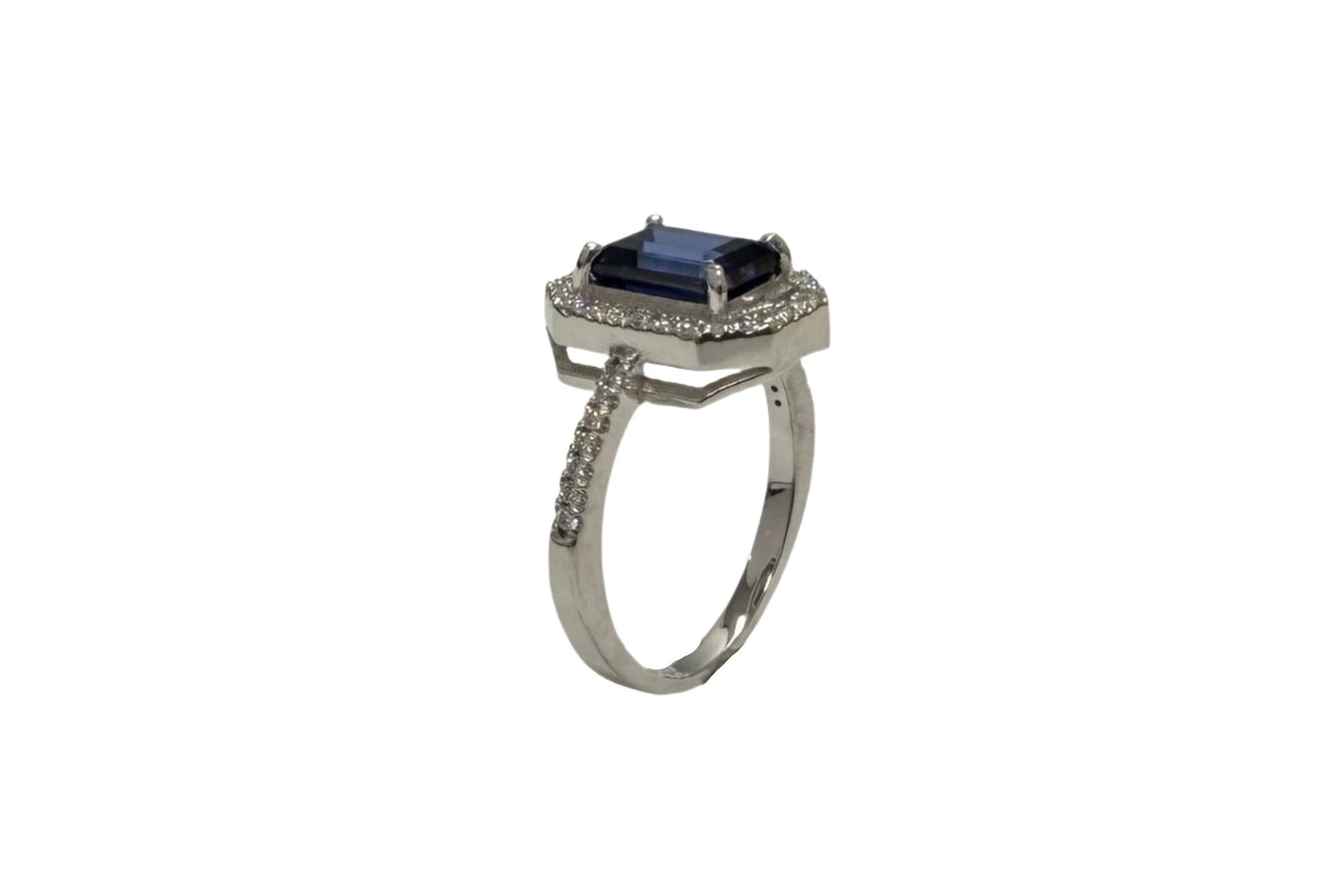 2.68 ctw Sapphire Diamond Ring