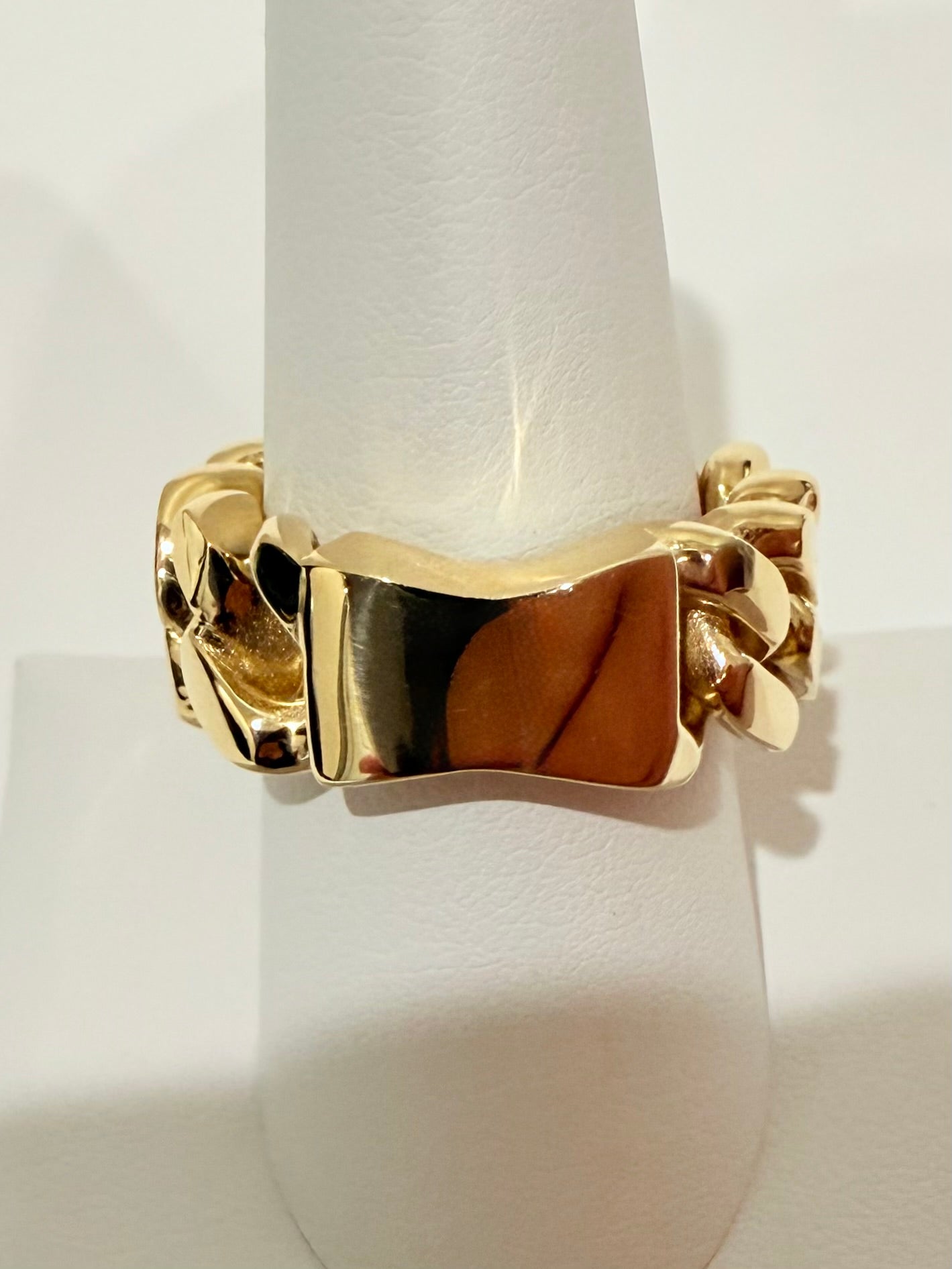 10mm Cuban Link Ring