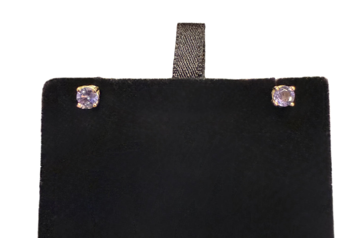 .50 ctw Genuine Purple Sapphire Earrings