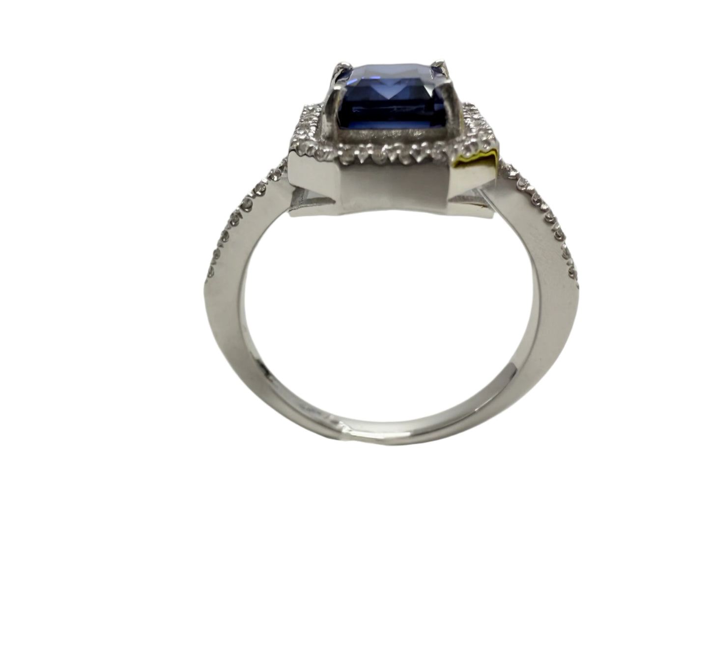 2.68 ctw Sapphire Diamond Ring