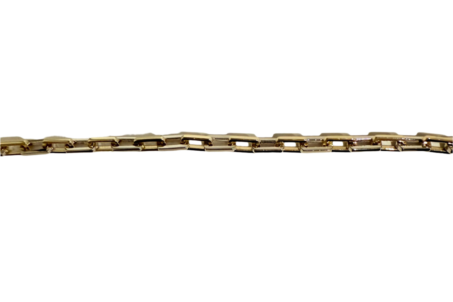 Two-Tone Rectangle Square Bracelet