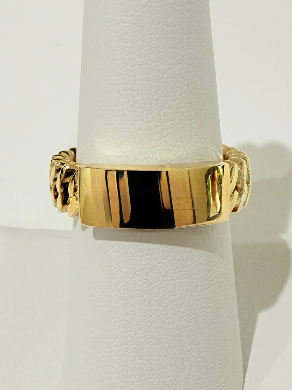 6mm Skinny Cuban Link Ring