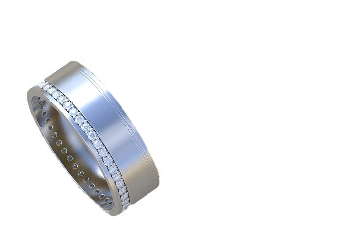0.20 ctw Diamond Wedding Band Ring