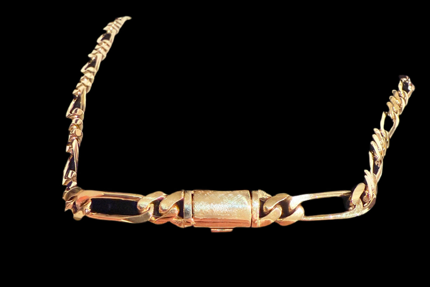 8mm Figaro Cuban Chain