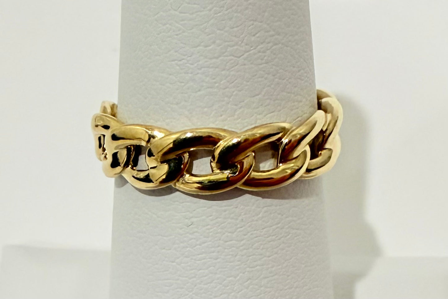 5mm All The Way Cuban Link Ring