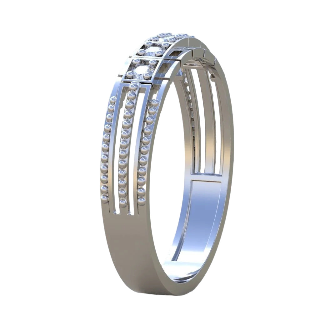 0.15 ctw Five Diamond Stone Ring