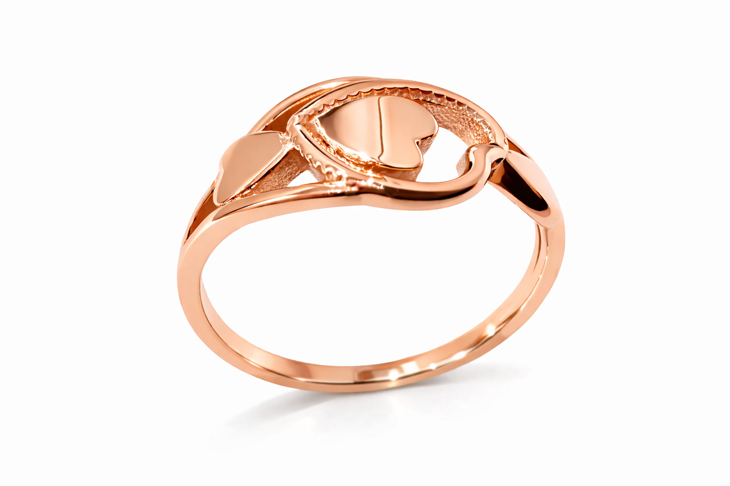 Triple Heart Ring