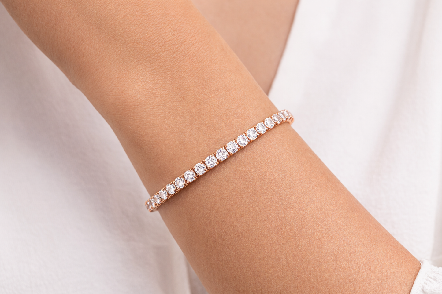 2.3 ctw Diamond Tennis Bracelet