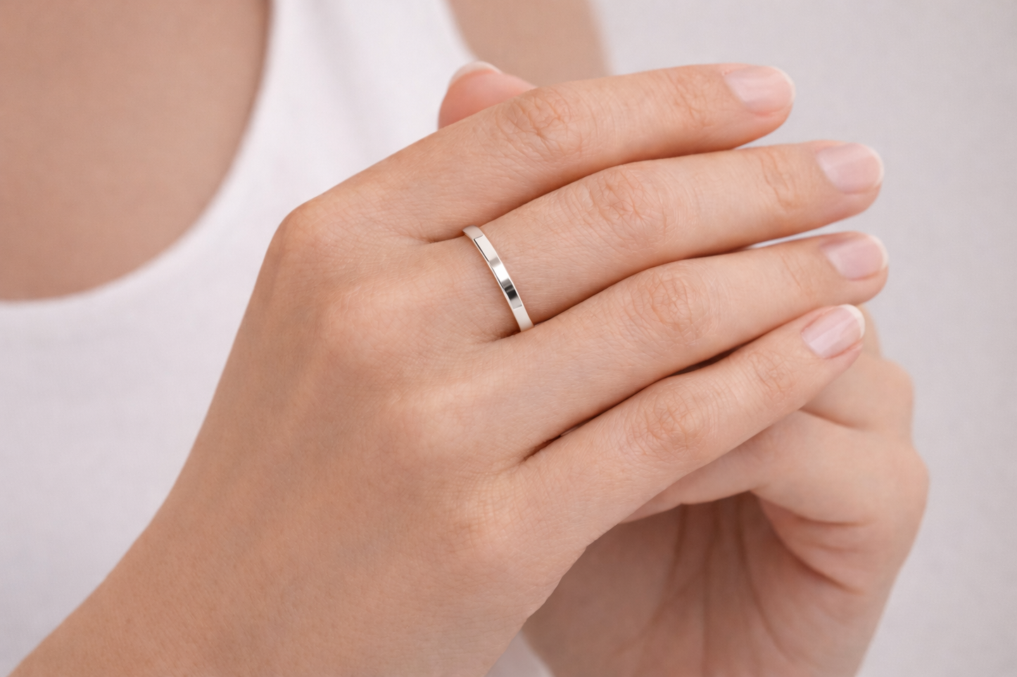 2.6mm Wedding Band Ring