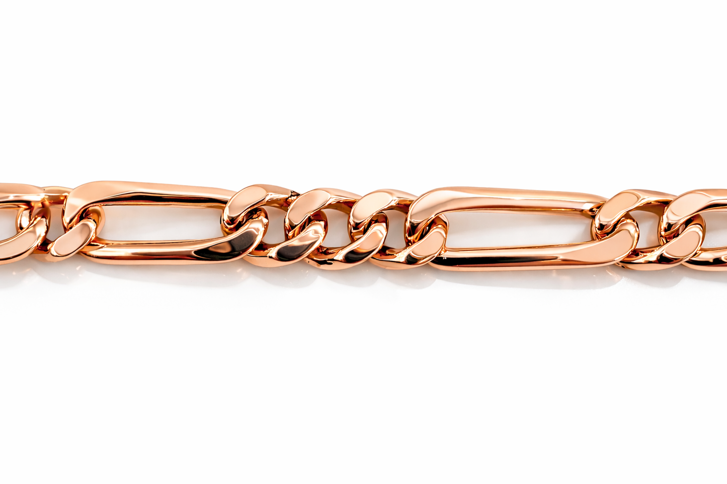 7.5mm Cuban Link Figaro ID Bracelet
