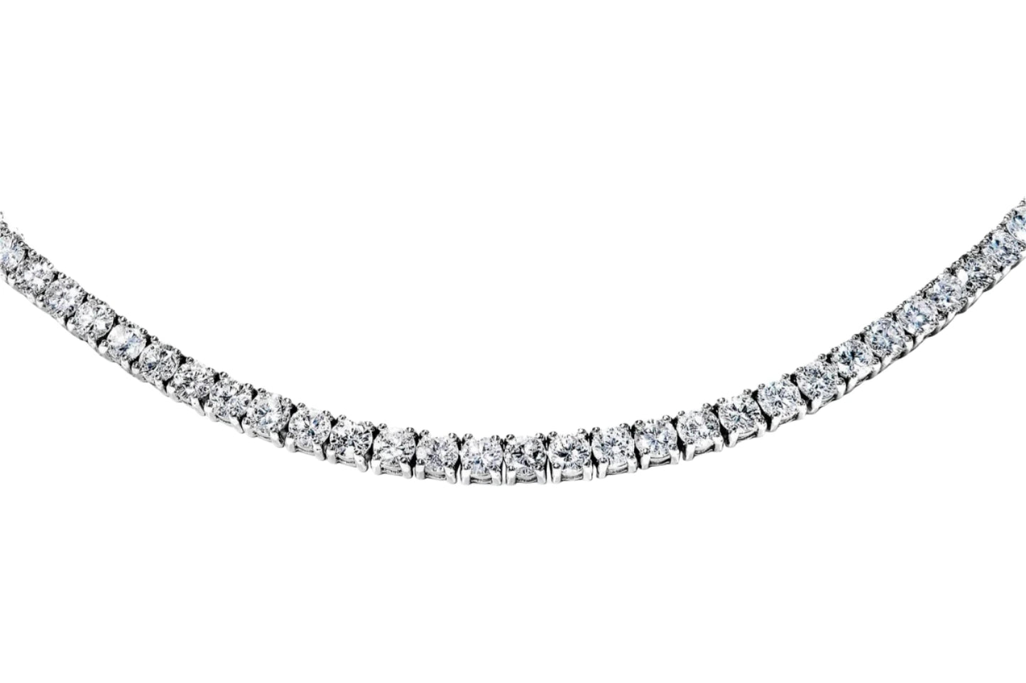 25.28 ctw Diamond Tennis Chain