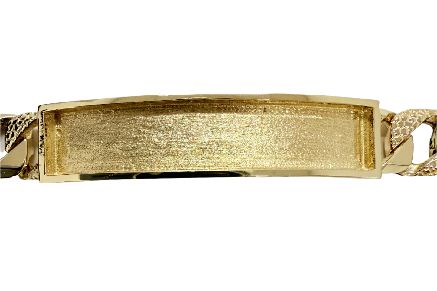 7.5mm Nugget ID Link Bracelet