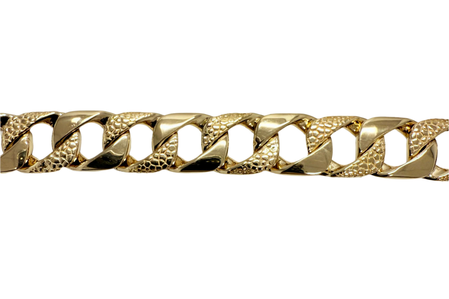 12mm Nugget Link Bracelet