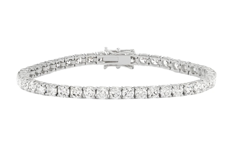 7.2 ctw Diamond Tennis Bracelet