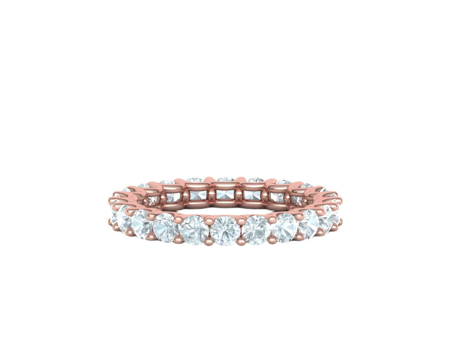 2.26 ctw Round Eternity Diamond Ring