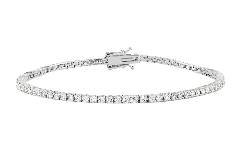 2.3 ctw Diamond Tennis Bracelet