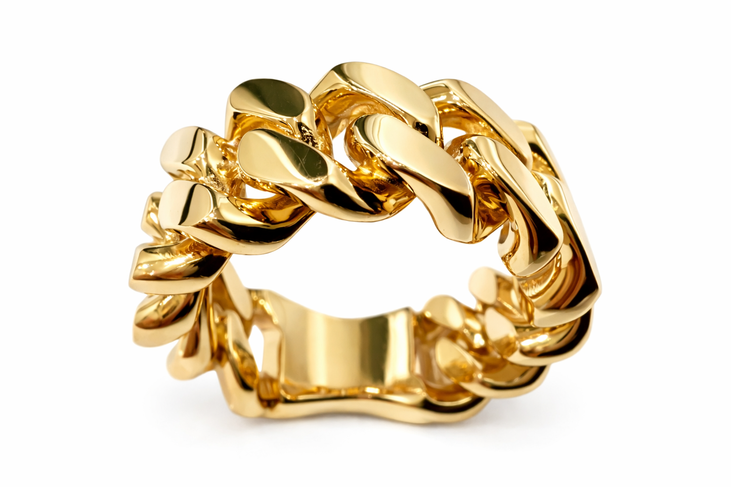 10mm Cuban Link Ring