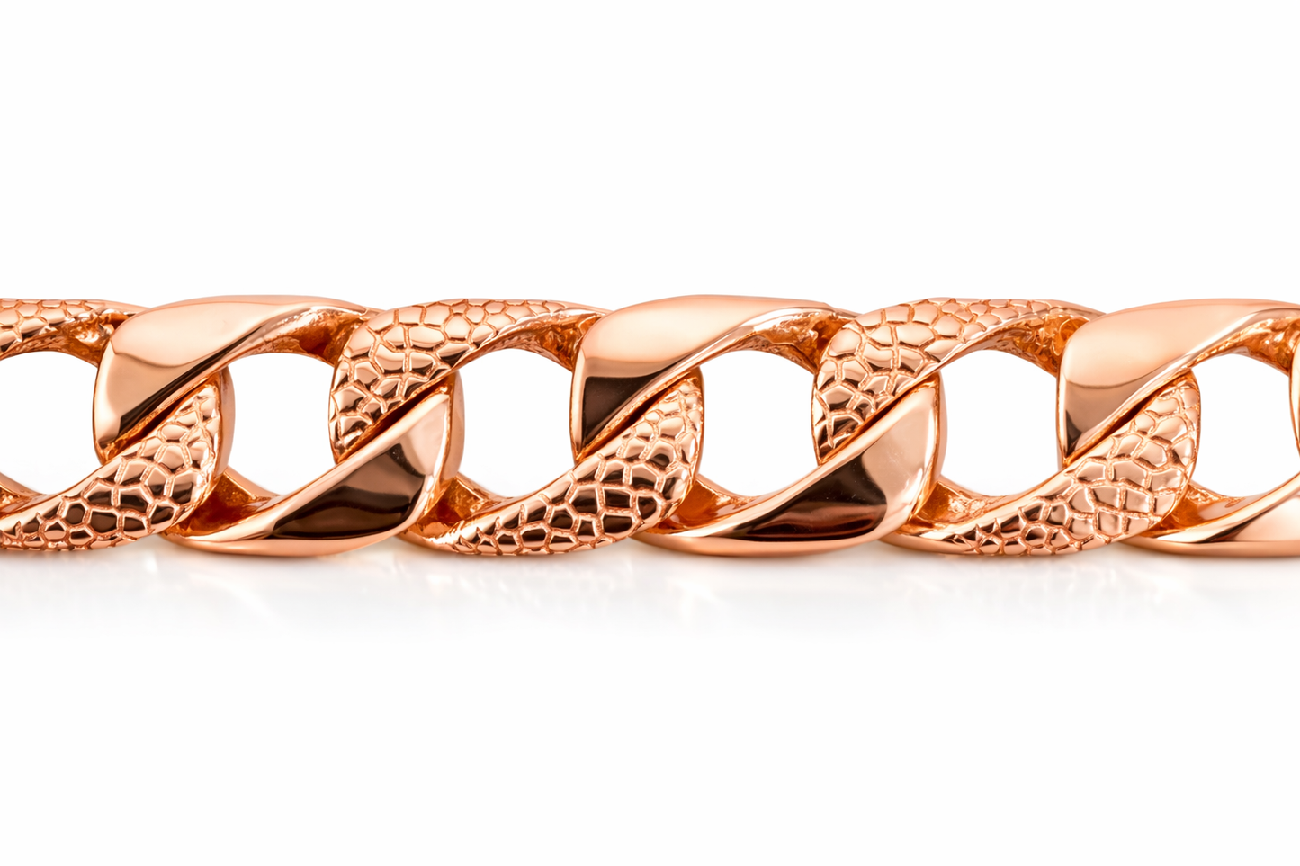 10mm Nugget ID Link Bracelet