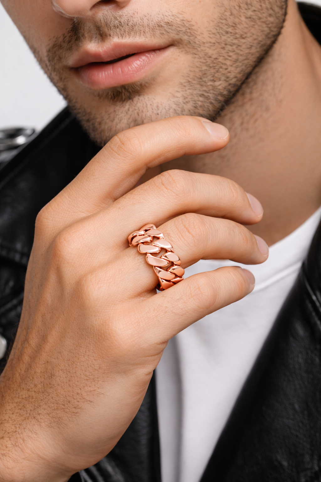 10mm Cuban Link Ring