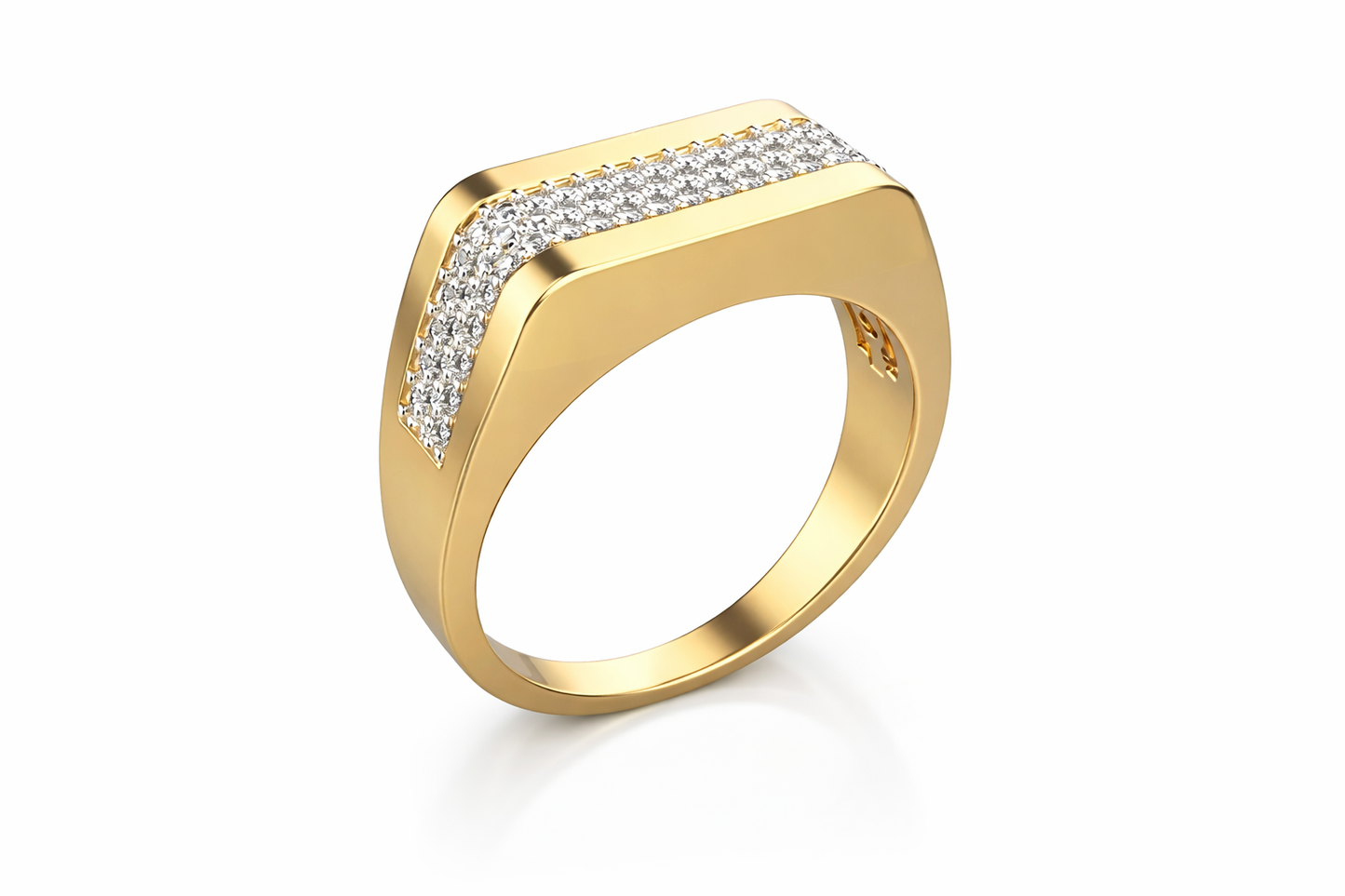 0.40 ctw Mens Diamond Ring