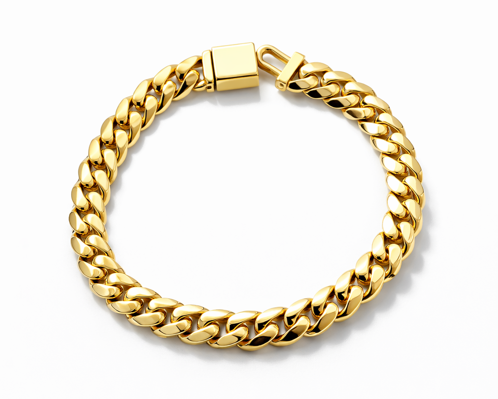 8mm Cuban Link Bracelet