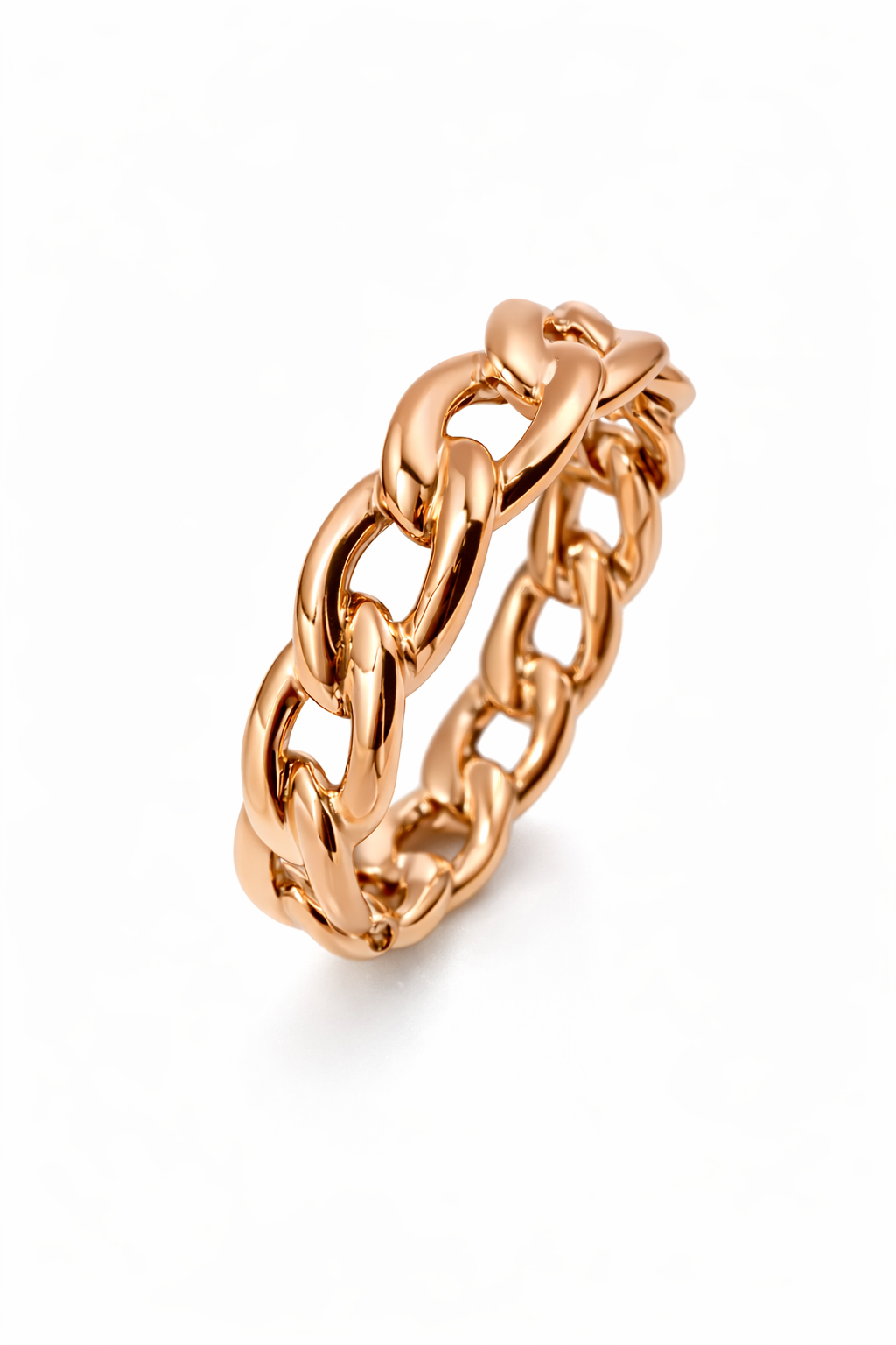 5mm All The Way Cuban Link Ring