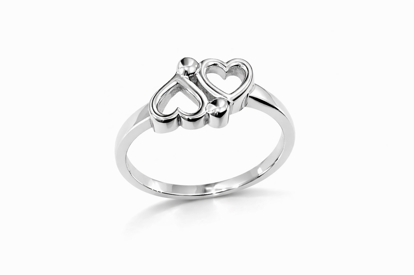 Up Down Heart Ring