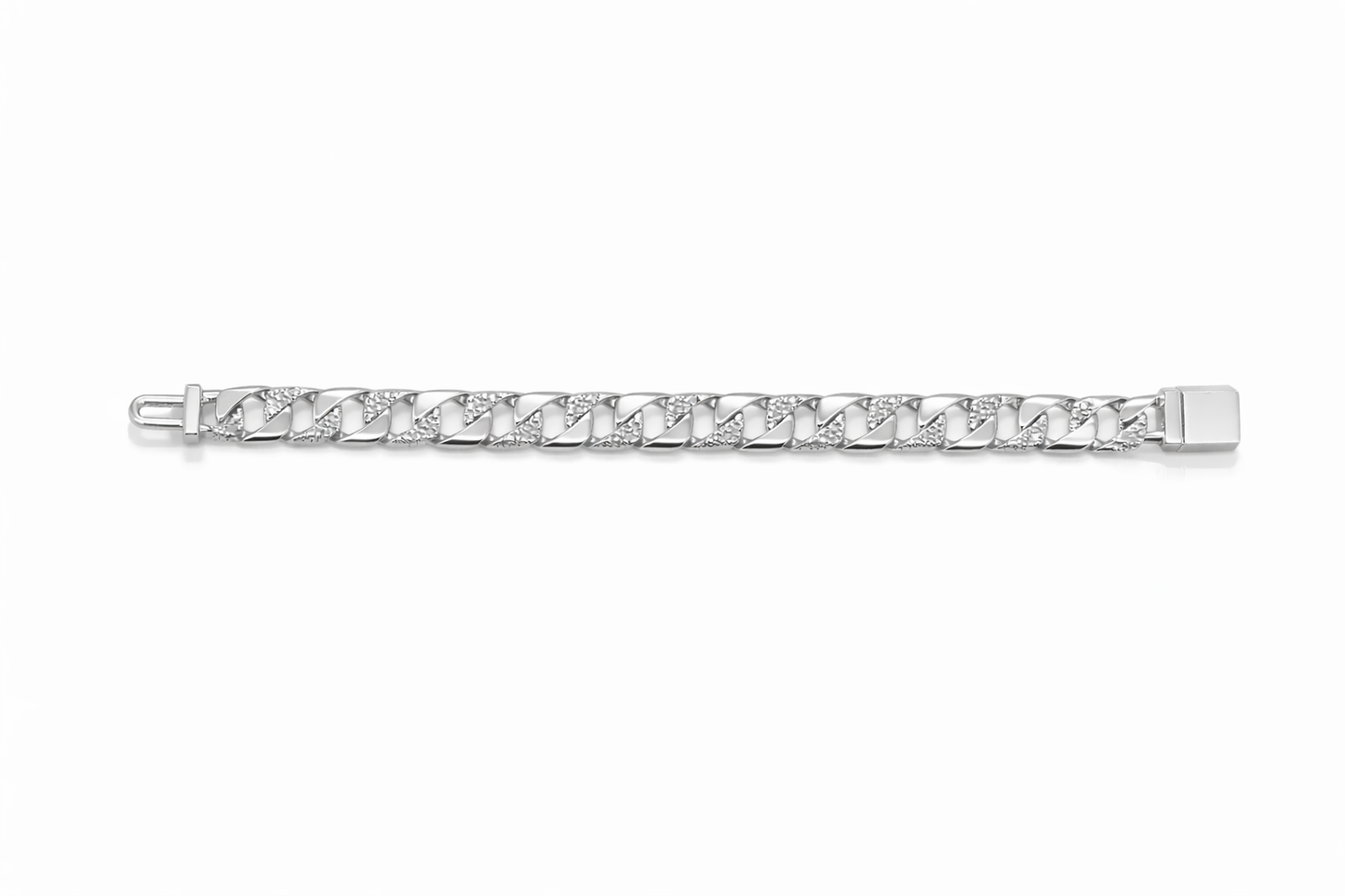 12mm Nugget Link Bracelet