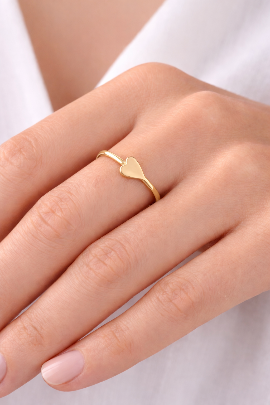 Simple Heart Ring