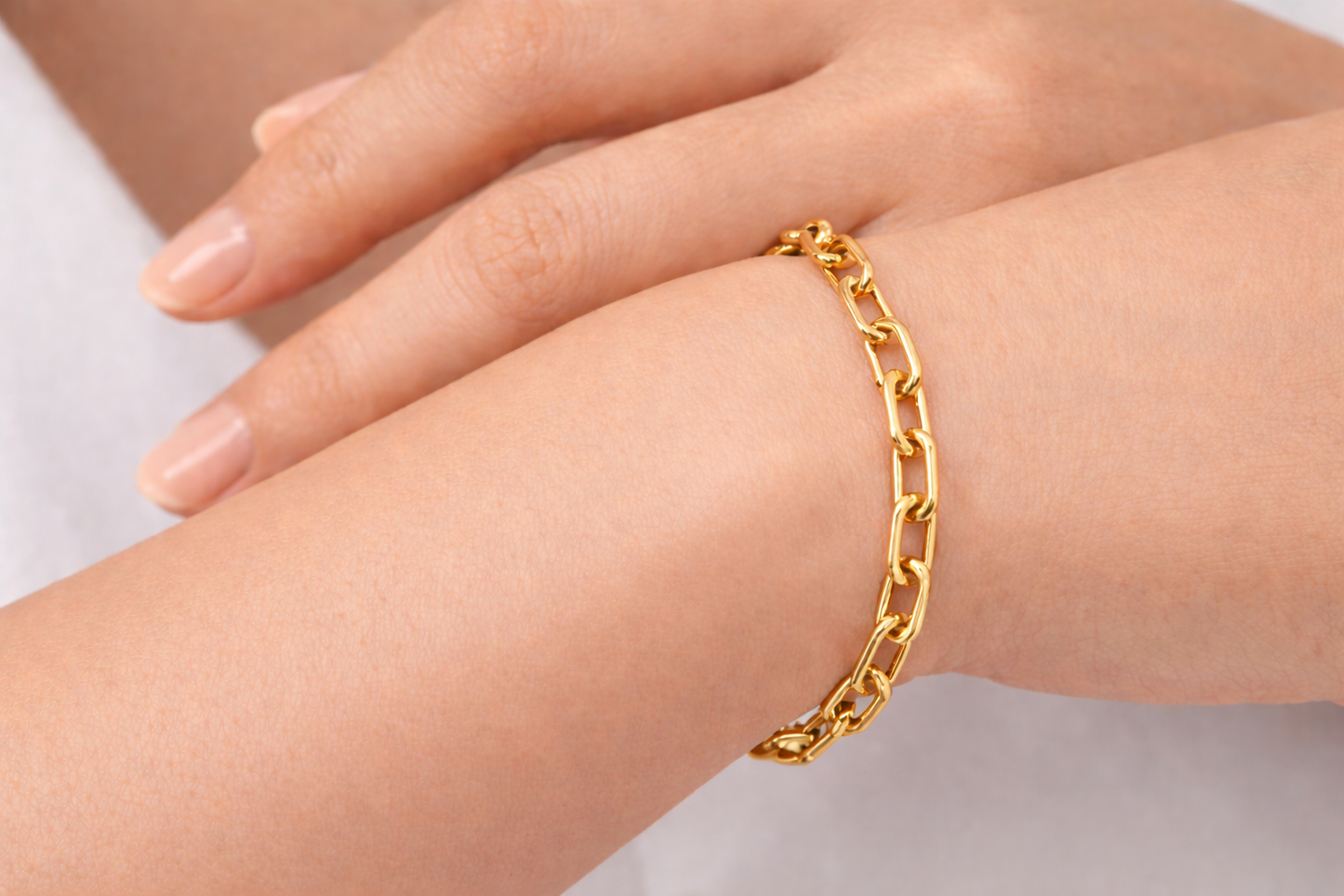 Large Oval Bracelet