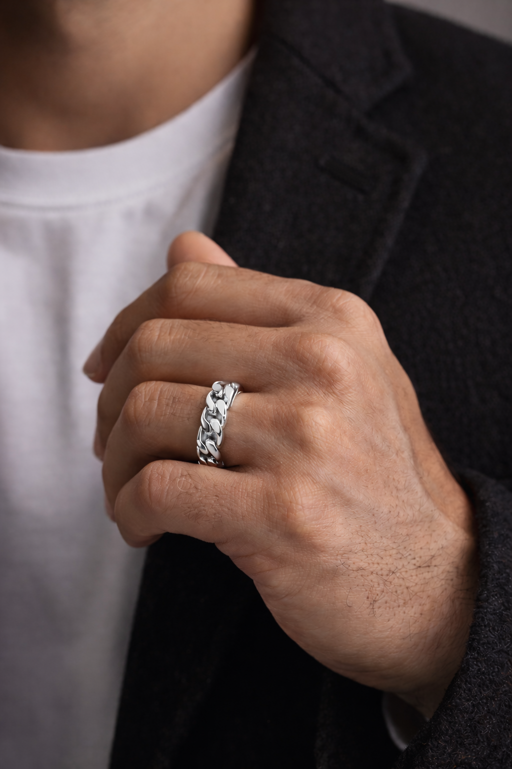 5mm Cuban Link Ring