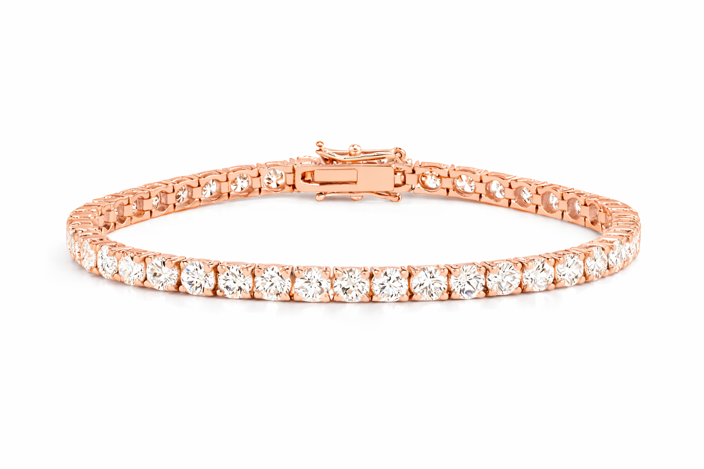 7.2 ctw Diamond Tennis Bracelet