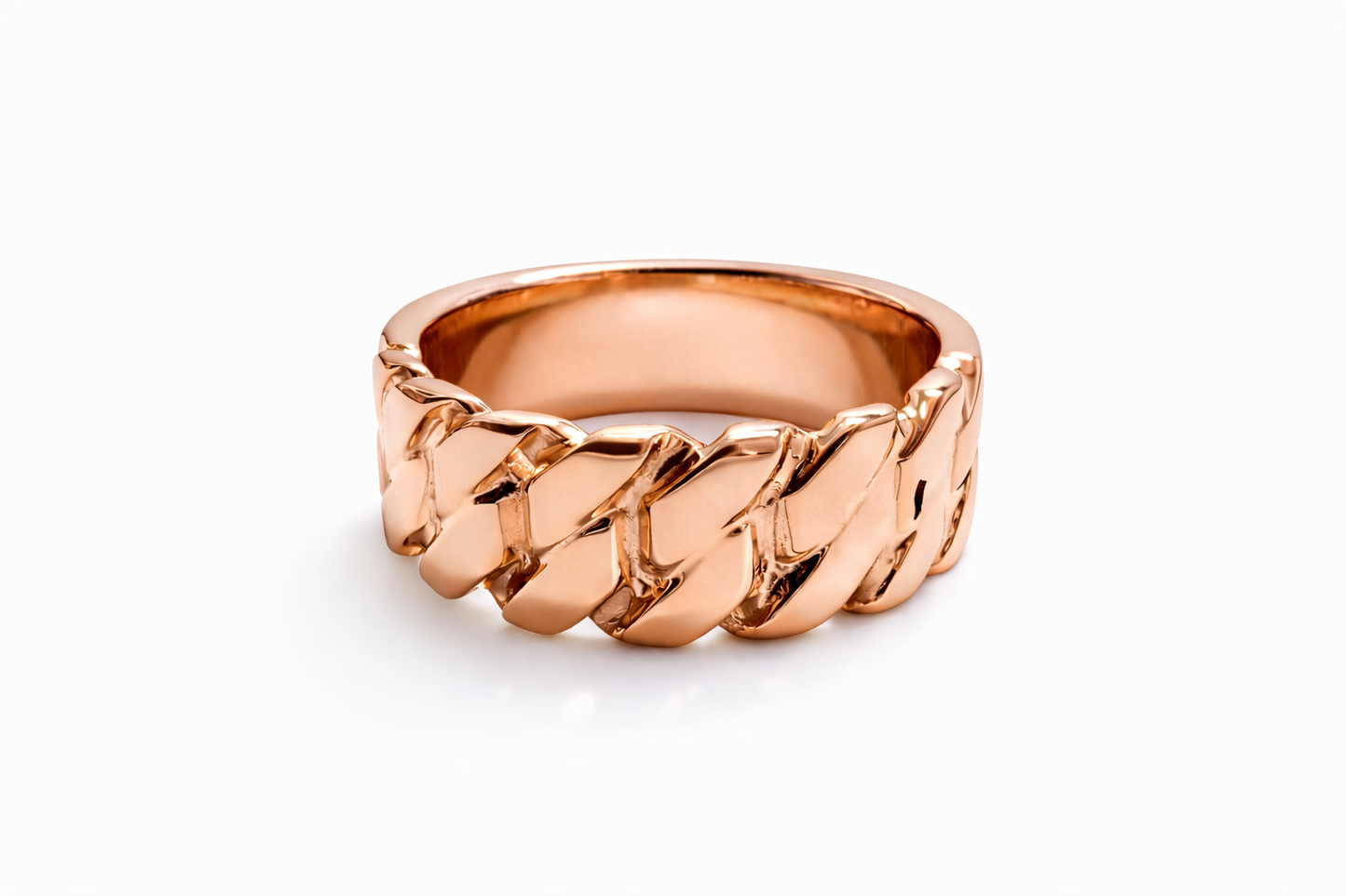 7mm S Cuban Link Ring