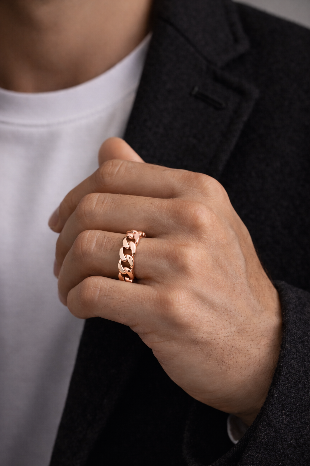 5mm Cuban Link Ring