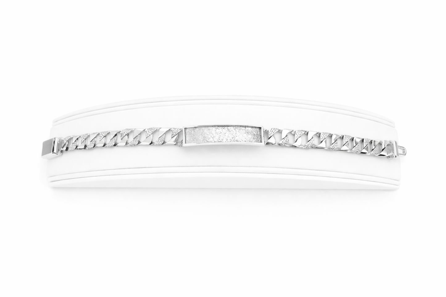 9.5mm Nugget Link ID Bracelet