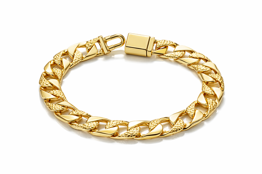 10mm Nugget Link Bracelet