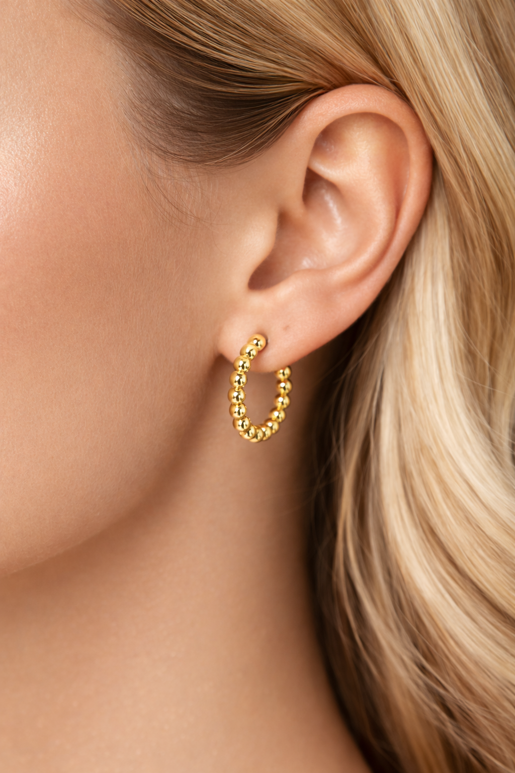 Bubble Hoop Earrings