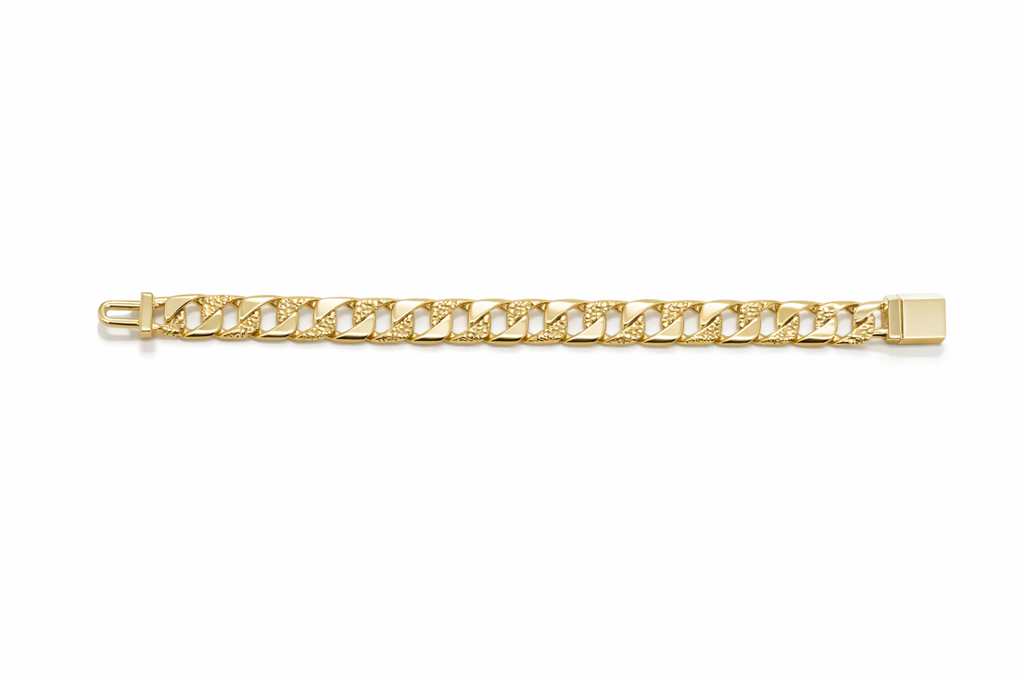 12mm Nugget Link Bracelet