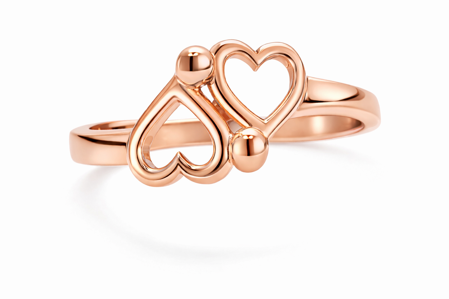 Up Down Heart Ring