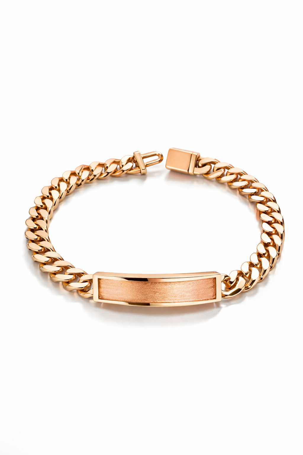 8mm Cuban Link ID Bracelet