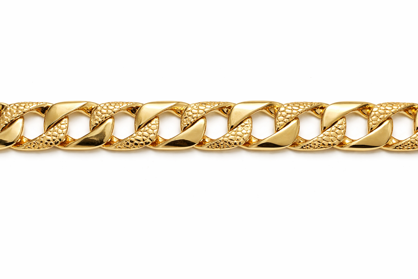 12mm Nugget Link Bracelet