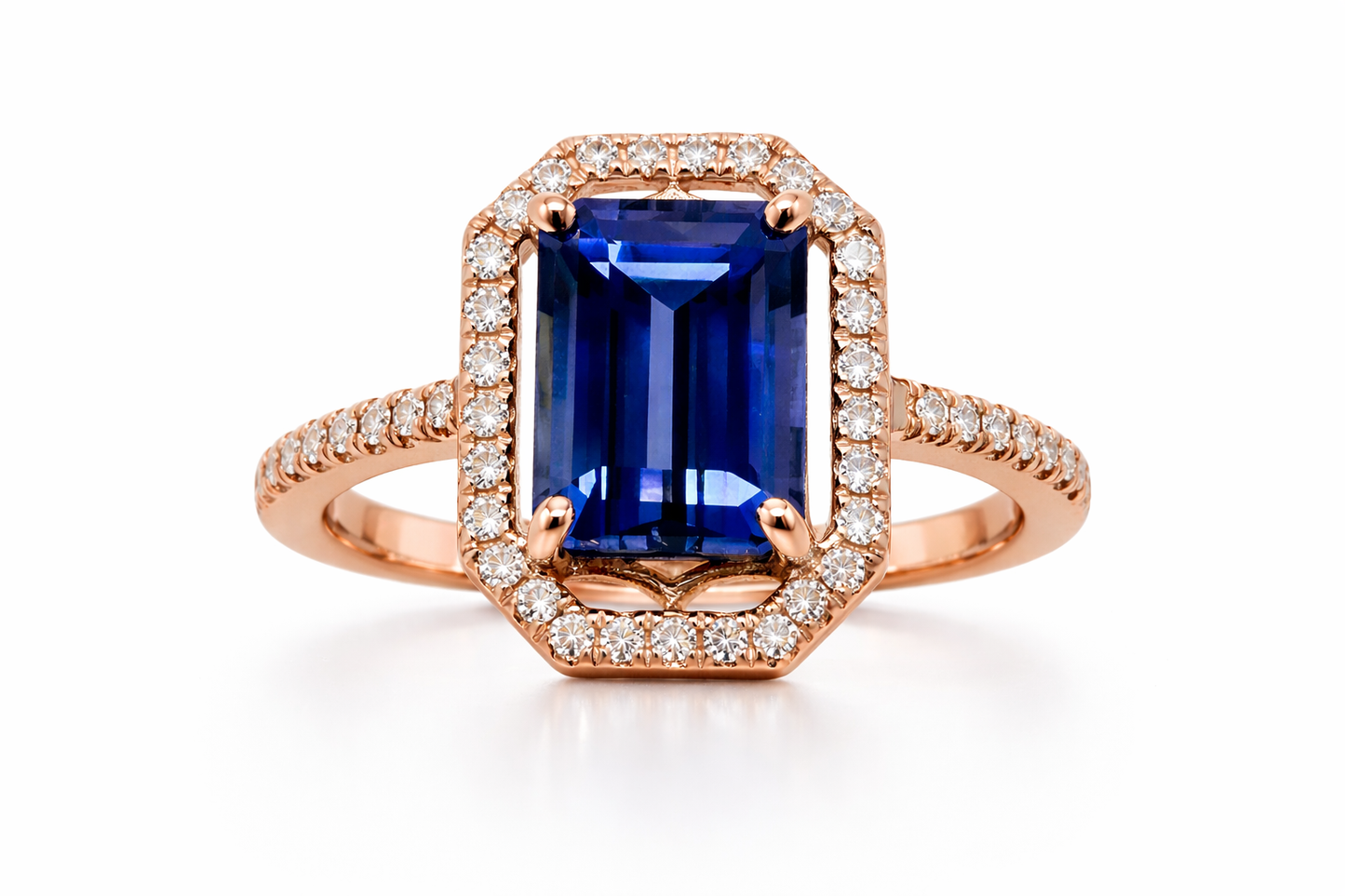 2.68 ctw Sapphire Diamond Ring
