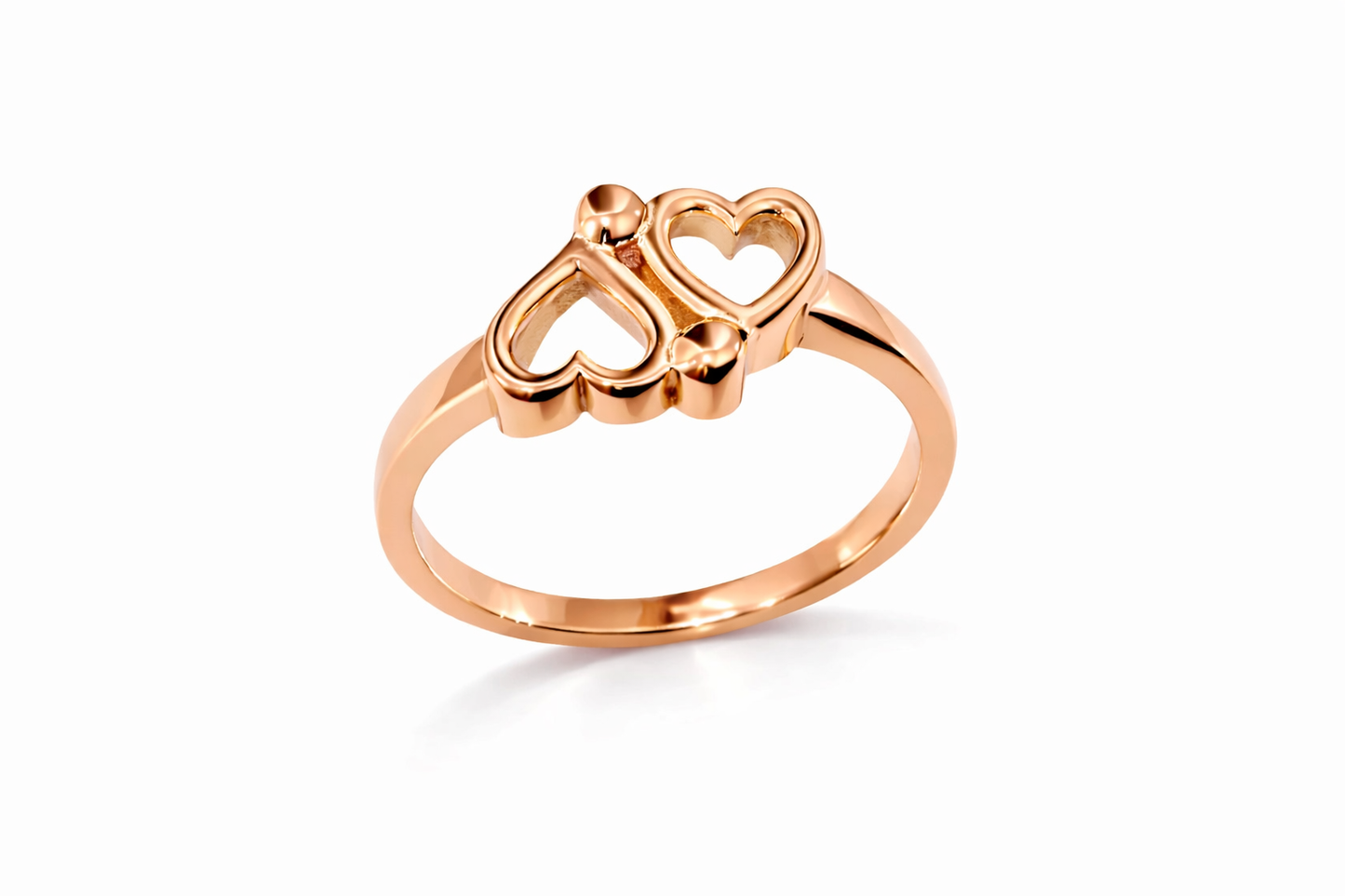 Up Down Heart Ring