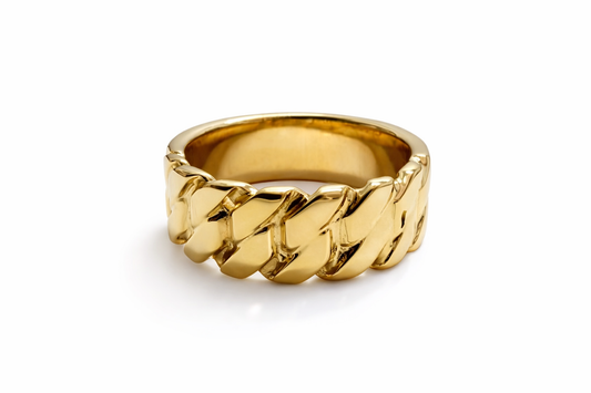 7mm S Cuban Link Ring